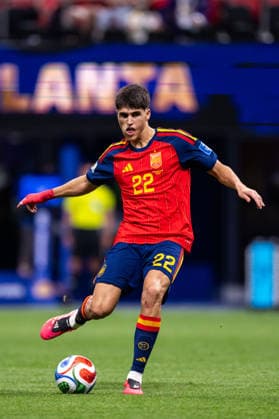 260621 Pau Cubarsi of Spain during the FIFA World Cup, WM, Weltmeisterschaft, Fussball 2026 football match between Spain and Saudi Arabia on June 21, 2026 in Atlanta. Photo: Ludvig Thunman BILDBYRAN kod LT LT0806 fotboll football soccer fotball vm fotbolls-vm fotball-vm fotbolls-vm 2026 fifa world cup 2026 day 11 bbeng *** June 21, 2026  Copyright: LUDVIGxTHUNMAN BB260621LT109