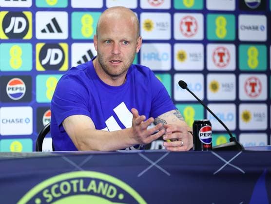 Steven Naismith assistant coach of Scotland Scotland Training and press conference, PK, Pressekonferenz 2026 FIFA World Cup, WM, Weltmeisterschaft, Fussball Football, Atrium Health Performance Park, Charlotte, USA - 21 Jun 2026Charlotte Atrium Health Performance Park United States of America EDITORIAL USE ONLY No use with unauthorised audio, video, data, fixture lists, club league logos or live services. Online in-match use limited to 120 images, no video emulation. No use in betting, games or single club league player publications.  Copyright: xMichaelxZemanek Shutterstockx 16928934bc