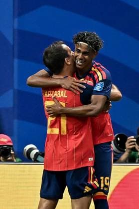 Spain v Saudi Arabia Group H - FIFA World Cup, WM, Weltmeisterschaft, Fussball 2026 ATLANTA, GEORGIA - JUNE 21: Lamine Yamal 19 of Spain celebrates during the FIFA World Cup 2026 Group H match between Spain and Saudi Arabia at Atlanta Stadium on June 21, 2026 in Atlanta, Georgia. ATLANTA United States of America Copyright: x xwalidxibrahimx xJNAxPressx