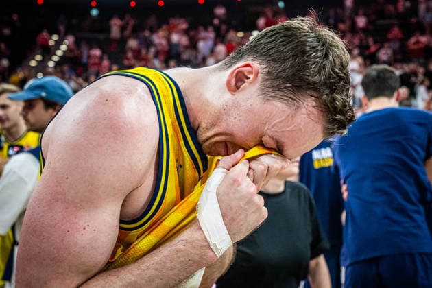 Basketball München 21.06.2026 Saison 2025 2026 EasyCredit BBL 1. Bundesliga Playoffs Finale Spiel 5 Männer, Herren FC Bayern München - Alba Berlin Alba Berlin gewinnt die Deutsche Meisterschaft 2026 Moses Wood (Alba Berlin, No.11) weit *** Basketball Munich, June 21, 2026; 2025–2026 Season; EasyCredit BBL 1 Bundesliga Playoffs; Finals, Game 5; Mens Division; FC Bayern Munich vs. Alba Berlin; Alba Berlin wins the 2026 German Championship; Moses Wood of Alba Berlin, No. 11, shoots from long range,detected_source_language