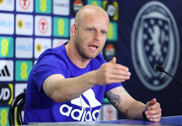 Steven Naismith assistant coach of Scotland Scotland Training and press conference, PK, Pressekonferenz 2026 FIFA World Cup, WM, Weltmeisterschaft, Fussball Football, Atrium Health Performance Park, Charlotte, USA - 21 Jun 2026Charlotte Atrium Health Performance Park United States of America EDITORIAL USE ONLY No use with unauthorised audio, video, data, fixture lists, club league logos or live services. Online in-match use limited to 120 images, no video emulation. No use in betting, games or single club league player publications.  Copyright: xMichaelxZemanek Shutterstockx 16928934bx