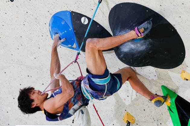 CLIMBING - World Climbing Series INNSBRUCK,AUSTRIA,21.JUN.26 - CLIMBING - World Climbing Series, lead. Image shows Sorato Anraku (JPN).  GEPAxpictures xMarkoxVulic