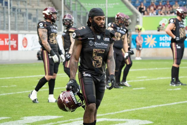 5 Rhein Fire Nazir Streater after he got suspended Copyright: xFootxBowl MijoxLubecxpacho4kx