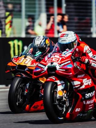 Races of MotoGP Monster Energi Grand Prix of Czechia at Brno Circuit. 21 June 2026 In picture: Marc Marquez and Pedro Acosta Carreras del Gran Premio Monster Energi de MotoGP de Republica Checa en el Circuito de Brno. 21 de Junio de 2026 POOL MotoGP.com Cordon Press Images will be for editorial use only. Mandatory credit: MotoGP.com Cordon Press 