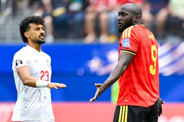 Belgium vs Iran - FIFA World Cup, WM, Weltmeisterschaft, Fussball 2026 LOS ANGELES, USA - JUNE 21 : Lukaku Romelu forward of Belgium during the FIFA World Cup 2026 Group G match between Belgium and Iran at the SOFI STADIUM on June 21, 2026 in Los Angeles, USA, 21 06 2026 Los Angeles United States of America  Copyright: xNicoxVereeckenx