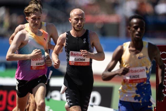 HENGELO, NETHERLANDS - JUNE 21: Florian Bremm of Germany competes in the Men™s 5000m during the FBK Games 2026 on June 21, 2026 in Hengelo, Netherlands. Credit: Andy Astfalck NurPhoto Netherlands Copyright: xAndyxAstfalckx