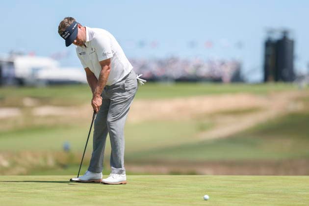 US Open Golf Championship - Round 4 Keith Mitchell of the US during the fourth round of the 2026 US Open golf tournament at the Shinnecock Hills Golf Club in Southampton, New York, USA, 21 June 2026. SOUTHAMPTON NEW YORK UNITED STATES  Copyright: xSARAHxYENESELx