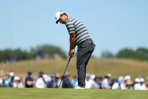 US Open Golf Championship - Round 4 Tom Kim of the Republic of Korea during the fourth round of the 2026 US Open golf tournament at the Shinnecock Hills Golf Club in Southampton, New York, USA, 21 June 2026. SOUTHAMPTON NEW YORK UNITED STATES  Copyright: xSARAHxYENESELx
