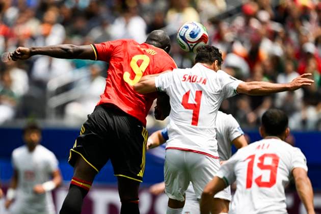 Belgium vs Iran - FIFA World Cup, WM, Weltmeisterschaft, Fussball 2026 LOS ANGELES, USA - JUNE 21 : Lukaku Romelu forward of Belgium in action during the FIFA World Cup 2026 Group G match between Belgium and Iran at the SOFI STADIUM on June 21, 2026 in Los Angeles, USA, 21 06 2026 Los Angeles United States of America  Copyright: xNicoxVereeckenx