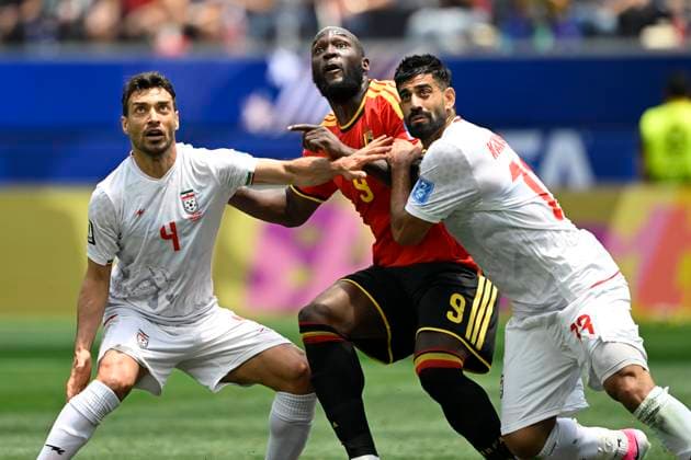 Belgium vs Iran - FIFA World Cup, WM, Weltmeisterschaft, Fussball 2026 LOS ANGELES, USA - JUNE 21 : Lukaku Romelu forward of Belgium in action during the FIFA World Cup 2026 Group G match between Belgium and Iran at the SOFI STADIUM on June 21, 2026 in Los Angeles, USA, 21 06 2026 Los Angeles United States of America  Copyright: xNicoxVereeckenx