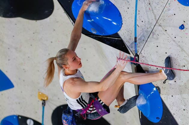 CLIMBING - World Climbing Series INNSBRUCK,AUSTRIA,21.JUN.26 - CLIMBING - World Climbing Series, lead. Image shows Janja Garnbret (SLO).  GEPAxpictures xMarkoxVulic
