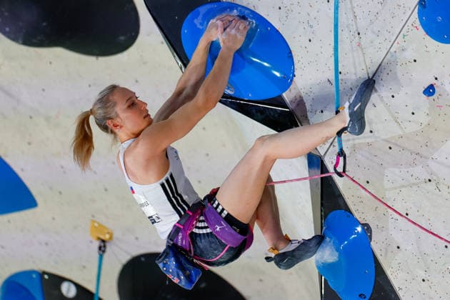 CLIMBING - World Climbing Series INNSBRUCK,AUSTRIA,21.JUN.26 - CLIMBING - World Climbing Series, lead. Image shows Janja Garnbret (SLO).  GEPAxpictures xMarkoxVulic