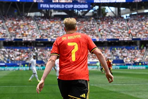 Belgium vs Iran - FIFA World Cup, WM, Weltmeisterschaft, Fussball 2026 LOS ANGELES, USA - JUNE 21 : De Bruyne Kevin forward of Belgium during the FIFA World Cup 2026 Group G match between Belgium and Iran at the SOFI STADIUM on June 21, 2026 in Los Angeles, USA, 21 06 2026 Los Angeles United States of America  Copyright: xNicoxVereeckenx