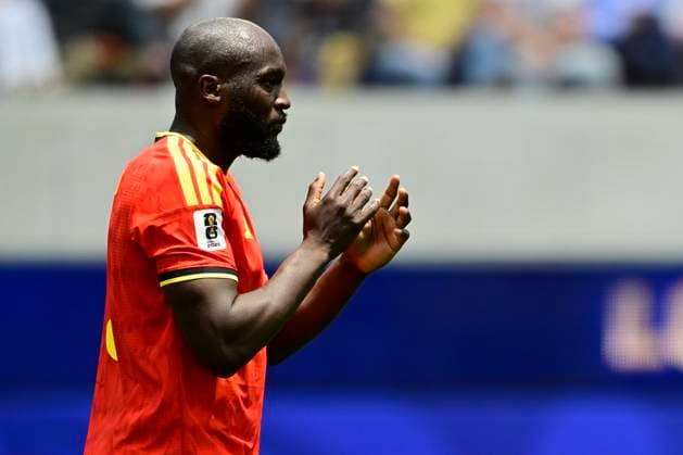 Belgium vs Iran - FIFA World Cup, WM, Weltmeisterschaft, Fussball 2026 LOS ANGELES, USA - JUNE 21 : Lukaku Romelu forward of Belgium during the FIFA World Cup 2026 Group G match between Belgium and Iran at the SOFI STADIUM on June 21, 2026 in Los Angeles, USA, 21 06 2026 Los Angeles United States of America  Copyright: xJanxDexMeuleneirx