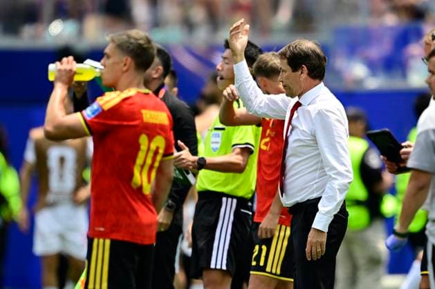 Belgium vs Iran - FIFA World Cup, WM, Weltmeisterschaft, Fussball 2026 LOS ANGELES, USA - JUNE 21 : Garcia Rudi head coach of Belgium during the FIFA World Cup 2026 Group G match between Belgium and Iran at the SOFI STADIUM on June 21, 2026 in Los Angeles, USA, 21 06 2026 Los Angeles United States of America  Copyright: xJanxDexMeuleneirx