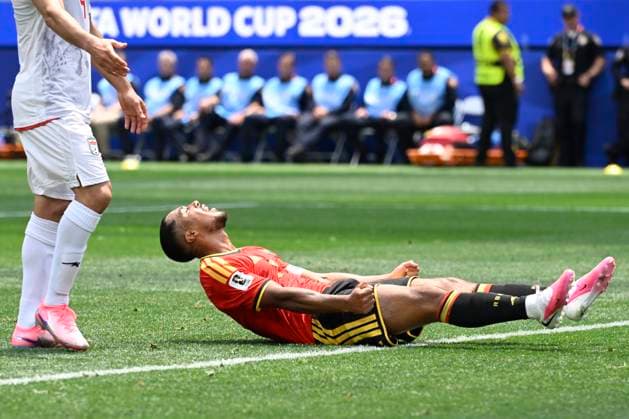 Belgium vs Iran - FIFA World Cup, WM, Weltmeisterschaft, Fussball 2026 LOS ANGELES, USA - JUNE 21 : Tielemans Youri midfielder of Belgium raging during the FIFA World Cup 2026 Group G match between Belgium and Iran at the SOFI STADIUM on June 21, 2026 in Los Angeles, USA, 21 06 2026 Los Angeles United States of America  Copyright: xNicoxVereeckenx
