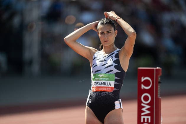 FBK Games 2026. Valentina Rosamilia from Switzerland competes in the Women s 800m during the FBK Games 2026 in Hengelo, Netherlands, on June 21, 2026. Hengelo Netherlands  Copyright: xAndyxAstfalckx originalFilename:astfalck-fbkgames260621_npElT.jpg
