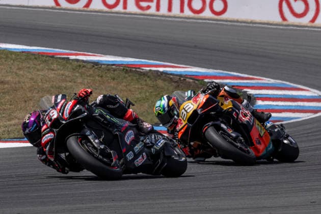 MOTO - MOTO GP - CZECHIA GRAND PRIX 2026 89 MARTIN Jorge (spa), Aprilia Racing, Aprilia RS-GP26, action with 33 BINDER Brad (zaf), Red Bull KTM Factory Racing, KTM RC16 during the 2026 MotoGP Monster Energy Grand Prix of Czechia, at Brno, from Junes 19 to 21, in Czech Republic - BrnoCzechia  Copyright: xGIGIxSOLDANOx
