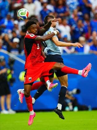 Uruguay v Cape Verde - FIFA World Cup, WM, Weltmeisterschaft, Fussball 2026 - Group H FLORIDA, USA - JUNE 21: ‘Diney’ Borges (3) of Cape Verde in action during the 2026 FIFA World Cup First Stage Group H match between Uruguay and Cape Verde at the Hard Rock Stadium (Miami Stadium) in Miami Gardens, Florida, United States on June 21, 2026. Evrim Aydin Anadolu Florida United States. Editorial use only. Please get in touch for any other usage.  Copyright: x2026xAnadoluxEvrimxAydinx