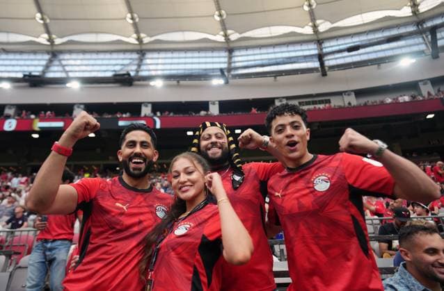 June 21, 2026, Vancouver, Bc, CANADA: Egypt fans show their support for their team before Egypt takes on New Zealand during World Cup group G soccer action, in Vancouver, Sunday, June 21, 2026. Canada News - June 21, 2026  - ZUMAc35_ 20260621_zaf_c35_090 Copyright: xEthanxCairnsx