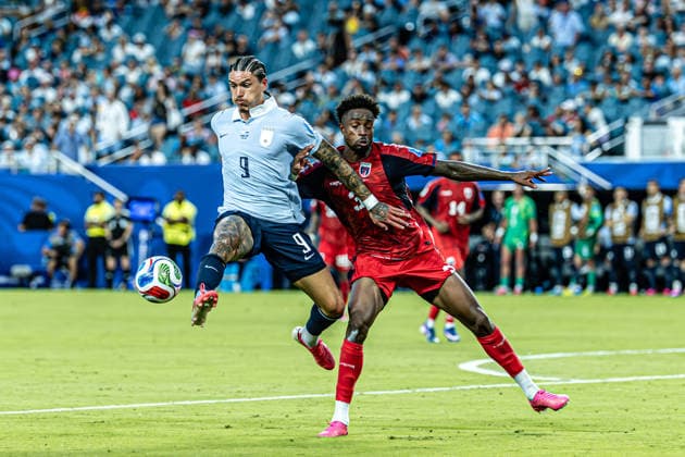 Uruguay vs. Cape Verde MIAMI, FL - 21.06.2026: URUGUAY VS. CAPE VERDE - Darwin Nunez, during the match between Uruguay and Cape Verde, valid for the group stage of the 2026 FIFA World Cup, WM, Weltmeisterschaft, Fussball held at Hard Rock Stadium, in Miami Gardens, Florida, United States, this Sunday (21). (Photo: Danilo Fernandes Fotoarena) x2966858x  DaniloxFernandes