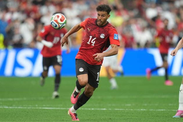 FIFA World Cup, WM, Weltmeisterschaft, Fussball 2026 - Group G - New Zealand vs Egypt Hamdy Fathy of Egypt in action during the FIFA World Cup 2026 group stage match New Zealand against Egypt, in Vancouver, Canada, 21 June 2026. VANCOUVER Canada  Copyright: xBOBxFRIDx