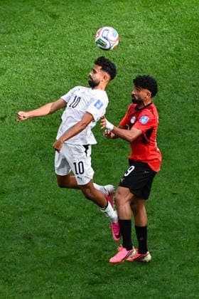 SOCCER NEW ZEALAND EGYPT WORLD CUP, Sarpreet Singh of New Zealand and Marawan Attia of Egypt during the Group G match between New Zealand and Egypt as part of the FIFA 2026 World Cup at BC Place Vancouver, British Columbia, Canada, Monday, June 22, 2026. ( NO ARCHIVING, EDITORIAL USE ONLY, AUSTRALIA USE ONLY VANCOUVER BRITISH COLOMBIA CANADA  Copyright: xx 20260622134835872171