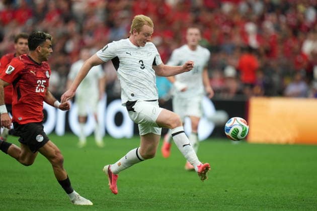 FIFA World Cup, WM, Weltmeisterschaft, Fussball 2026 - Group G - New Zealand vs Egypt Francis de Vries of New Zealand in action during the FIFA World Cup 2026 group stage match New Zealand against Egypt, in Vancouver, Canada, 21 June 2026. VANCOUVER Canada  Copyright: xBOBxFRIDx