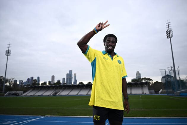ATHLETICS TEAM GLASGOW 2026, XXX XXX during the announcement of the Australia Athletics team to compete at the Glasgow 2026 Commonwealth Games, at Lakeside Stadium, Melbourne, Monday, June 22, 2026. ( NO ARCHIVING MELBOURNE VICTORIA AUSTRALIA  Copyright: xJOELxCARRETTx 20260622157395148793