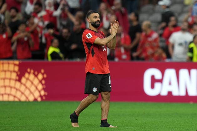 FIFA World Cup, WM, Weltmeisterschaft, Fussball 2026 - Group G - New Zealand vs Egypt Mohamed Salah of Egypt greets supporters after winning the FIFA World Cup 2026 group stage match New Zealand against Egypt, in Vancouver, Canada, 21 June 2026. VANCOUVER Canada  Copyright: xBOBxFRIDx