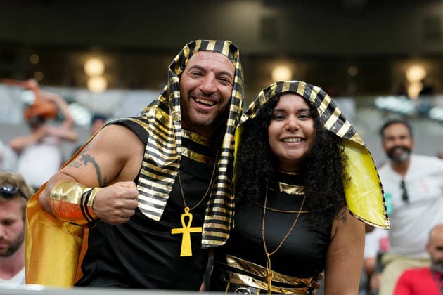 New Zealand v Egypt - FIFA World Cup, WM, Weltmeisterschaft, Fussball 2026 - Group G VANCOUVER, CANADA - JUNE 21: Fans are seen as New Zealand and Egypt faced each other during the 2026 FIFA World Cup Group G match between New Zealand and Egypt at BC Place Stadium in Vancouver, Canada, on June 21, 2026. Ercin Erturk Anadolu Vancouver Canada. Editorial use only. Please get in touch for any other usage.  Copyright: x2026xAnadoluxErcinxErturkx