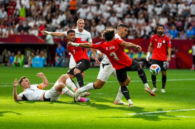 New Zealand v Egypt - FIFA World Cup, WM, Weltmeisterschaft, Fussball 2026 - Group G VANCOUVER, CANADA - JUNE 21: Mohamed Hany (3) of Egypt in action during 2026 FIFA World Cup Group G match between New Zealand and Egypt at BC Place Stadium in Vancouver, Canada, on June 21, 2026. Ercin Erturk Anadolu Vancouver Canada. Editorial use only. Please get in touch for any other usage.  Copyright: x2026xAnadoluxErcinxErturkx
