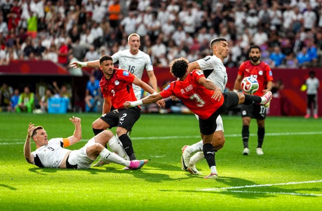 New Zealand v Egypt - FIFA World Cup, WM, Weltmeisterschaft, Fussball 2026 - Group G VANCOUVER, CANADA - JUNE 21: Mohamed Hany (3) of Egypt in action during 2026 FIFA World Cup Group G match between New Zealand and Egypt at BC Place Stadium in Vancouver, Canada, on June 21, 2026. Ercin Erturk Anadolu Vancouver Canada. Editorial use only. Please get in touch for any other usage.  Copyright: x2026xAnadoluxErcinxErturkx