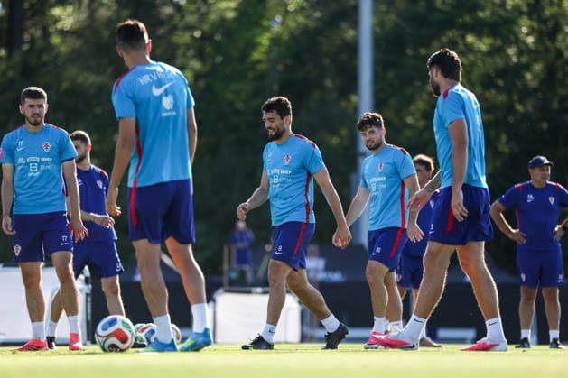 Croatia Training And press conference, PK, Pressekonferenz - FIFA World Cup, WM, Weltmeisterschaft, Fussball 2026 Mateo Kovacic during a Team Croatia training session at training centre at Episcopal High School on June 21, 2026 in Alexandria, Virginia.  IgorxKralj PIXSELL