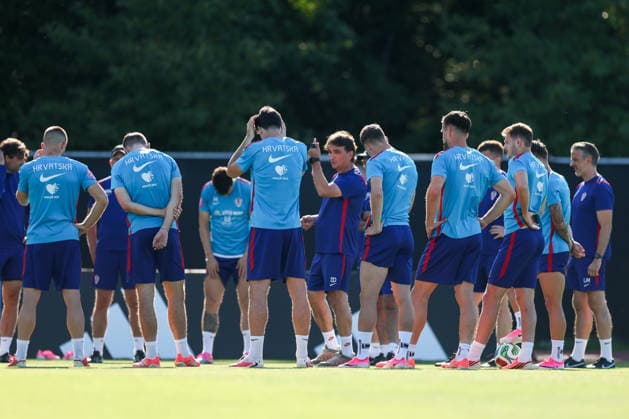 Croatia Training And press conference, PK, Pressekonferenz - FIFA World Cup, WM, Weltmeisterschaft, Fussball 2026 Croatia Head Coach Zlatko Dalic during a Team Croatia training session at training centre at Episcopal High School on June 21, 2026 in Alexandria, Virginia.  IgorxKralj PIXSELL