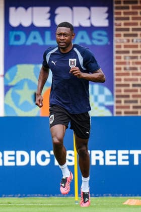 (260622) -- DALLAS, June 22, 2026 -- David Alaba of Austria attends a training session at the FIFA World Cup, WM, Weltmeisterschaft, Fussball 2026 in Dallas, the United States, on June 21, 2026. ) (SP)U.S.-DALLAS-FIFA WORLD CUP-TEAM AUSTRIA-TRAINING-AUSTRIA JiaxHaocheng 