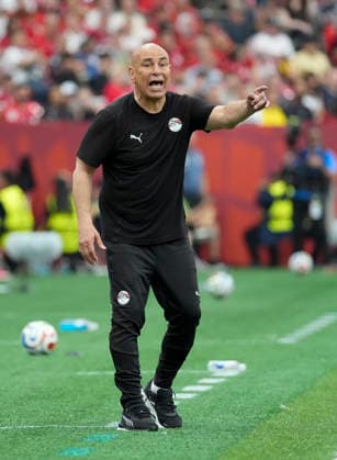 (260622) -- VANCOUVER, June 22, 2026 -- Hossam Hassan, head coach of Egypt, gestures during a group G match between New Zealand and Egypt at the 2026 FIFA World Cup, WM, Weltmeisterschaft, Fussball at BC Place Vancouver in Vancouver, Canada, June 21, 2026. ) (SP)CANADA-VANCOUVER-FOOTBALL-FIFA WORLD CUP-GROUP G-NZL VS EGY MengxYongmin 