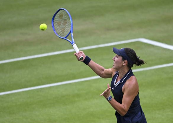 WTA, Tennis Damen 500 Berlin Open Tennis Tournament BERLIN, GERMANY - JUNE 21: Jessica Pegula of the United States in action against Linda Noskova of Czechia in the final match of the WTA 500 Berlin Open tennis tournament at the Steffi Graf Stadium in Berlin, Germany on June 21, 2026. Halil Sagirkaya Anadolu Berlin Germany. Editorial use only. Please get in touch for any other usage.  Copyright: x2026xAnadoluxHalilxSagirkayax