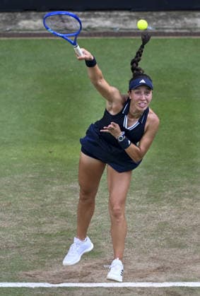 WTA, Tennis Damen 500 Berlin Open Tennis Tournament BERLIN, GERMANY - JUNE 21: Jessica Pegula of the United States in action against Linda Noskova of Czechia in the final match of the WTA 500 Berlin Open tennis tournament at the Steffi Graf Stadium in Berlin, Germany on June 21, 2026. Halil Sagirkaya Anadolu Berlin Germany. Editorial use only. Please get in touch for any other usage.  Copyright: x2026xAnadoluxHalilxSagirkayax