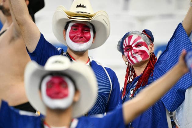Japan Fans (JPN), JUNE 20, 2026 - Football Soccer : FIFA World Cup, WM, Weltmeisterschaft, Fussball 2026 Group F match between Tunisia 0-4 Japan at Monterrey Stadium in Guadalupe, Nuevo Leon, Mexico.  aflo_335307127 KenjiroxMatsuox