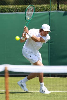 Henri Squire (GER), Herren Einzel, Men s Singles, Qualifikation, Wimbledon Tennis - Wimbledon 2026 - Grand Slam ITF ATP, Tennis Herren WTA, Tennis Damen - AELTC - London - - Great Britain - 22 June 2026. *** Henri Squire GER, Mens Singles, Qualifying, Wimbledon Tennis, Wimbledon 2026, Grand Slam, ITF, ATP, WTA, AELTC, London, Great Britain, June 22, 2026,detected_source_language Copyright: xJuergenxHasenkopfx