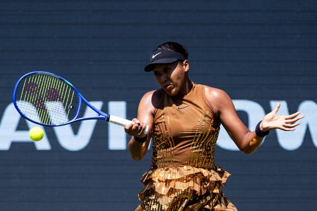 BAD HOMBURG, GERMANY - JUNE 22: Naomi Osaka (JPN) during the Bad Homburg Open powered by Solarwatt Singles match between Naomi Osaka (JPN) vs Magdalena Frech (POL) at Kurpark Bad Homburg on June 22, 2026 in Bad Homburg, Germany. Hessen Germany Copyright: xSteffiexWunderlx