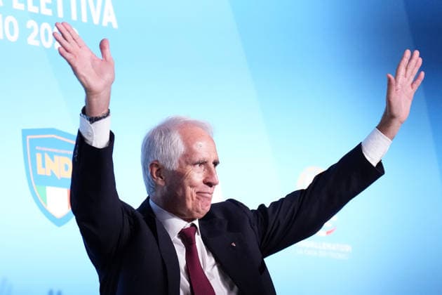 Giovanni Malago elected new president of the Italian Football Federation (FIGC) during the FIGC elective assembly at the Rome s Italy - Monday June 22, 2026 - Soccer ( Photo by Alfredo Falcone LaPresse )  Copyright: xAlfredoxFalcone LaPressex