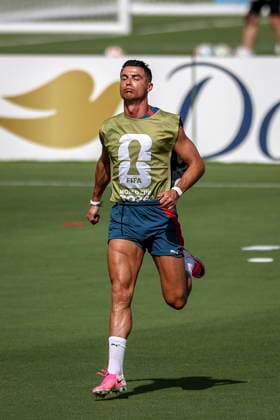 FIFA World Cup, WM, Weltmeisterschaft, Fussball 2026 - Portugal training Portugal s national soccer player Cristiano Ronaldo attends a training session of the team in Palm Beach, Florida, USA, 22 June 2026. Portugal prepares for the upcoming FIFA World Cup 2026 match against Uzbekistan. Palm Beach Florida Estados Unidos  Copyright: xMIGUELxA.xLOPESx
