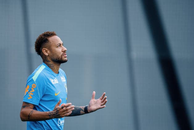 Treino da Seleção Brasileira NOVA JERSEY, NJ - 22.06.2026: TREINO DA SELEcaO BRASILEIRA - Neymar Jr. during a training session with the Brazilian national team, Nationalteam at the New York Red Bulls training center in Morristown, New Jersey, United States. The Brazilian team will face Scotland on Wednesday in the third round of Group C of the 2026 FIFA World Cup, WM, Weltmeisterschaft, Fussball (Photo: Marcelo Machado de Melo Fotoarena) x2967353x  MarceloxMachadoxdexMelo