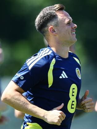 Lawrence Shankland of Scotland Scotland Training and press conference, PK, Pressekonferenz 2026 FIFA World Cup, WM, Weltmeisterschaft, Fussball Football, Atrium Health Performance Park, Charlotte, USA - 22 Jun 2026Charlotte Atrium Health Performance Park United States of America EDITORIAL USE ONLY No use with unauthorised audio, video, data, fixture lists, club league logos or live services. Online in-match use limited to 120 images, no video emulation. No use in betting, games or single club league player publications.  Copyright: xMichaelxZemanek Shutterstockx 16949461ad