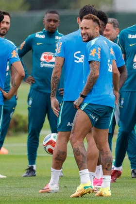 Brasil s striker Neymar Jr during a training session of the team at Columbia Park, Morristown, New Jersey, USA, 22 June 2026. Brasil s training session !ACHTUNG: NUR REDAKTIONELLE NUTZUNG!  Copyright: xSEBASTIÃOxMOREIRAx GRAF3358 20260622-55020676016_1