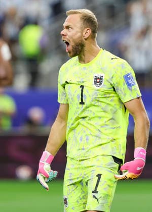SOCCER - FIFA World Cup, WM, Weltmeisterschaft, Fussball 2026 ARLINGTON,TEXAS,USA,22.JUN.26 - SOCCER - FIFA World Cup 2026, group stage, Argentina vs Austria. Image shows the rejoicing of Alexander Schlager (AUT).  GEPAxpictures xArminxRauthner