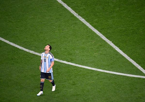(260623) -- DALLAS, June 23, 2026 -- Lionel Messi of Argentina reacts as he misses a penalty kick during the group J match between Argentina and Austria at the 2026 FIFA World Cup, WM, Weltmeisterschaft, Fussball at Dallas Stadium in Dallas, the United States, June 22, 2026. ) (SP)U.S.-DALLAS-FOOTBALL-FIFA WORLD CUP-GROUP J-ARG VS AUT WuxXiaoling 