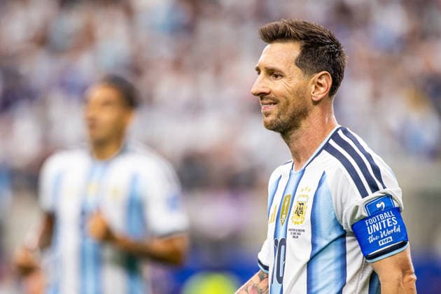 22.06.2026, DALLAS, PILKA NOZNA (FOOTBALL), FIFA World Cup, WM, Weltmeisterschaft, Fussball 2026, MECZ ARGENTYNA - AUSTRIA ( ARGENTINA - AUSTRIA ) NZ LIONEL MESSI FOTO LUKASZ SKWIOT CYFRASPORT NEWSPIX.PL --- Newspix.pl POLAND OUT!  20260622CSLS00028